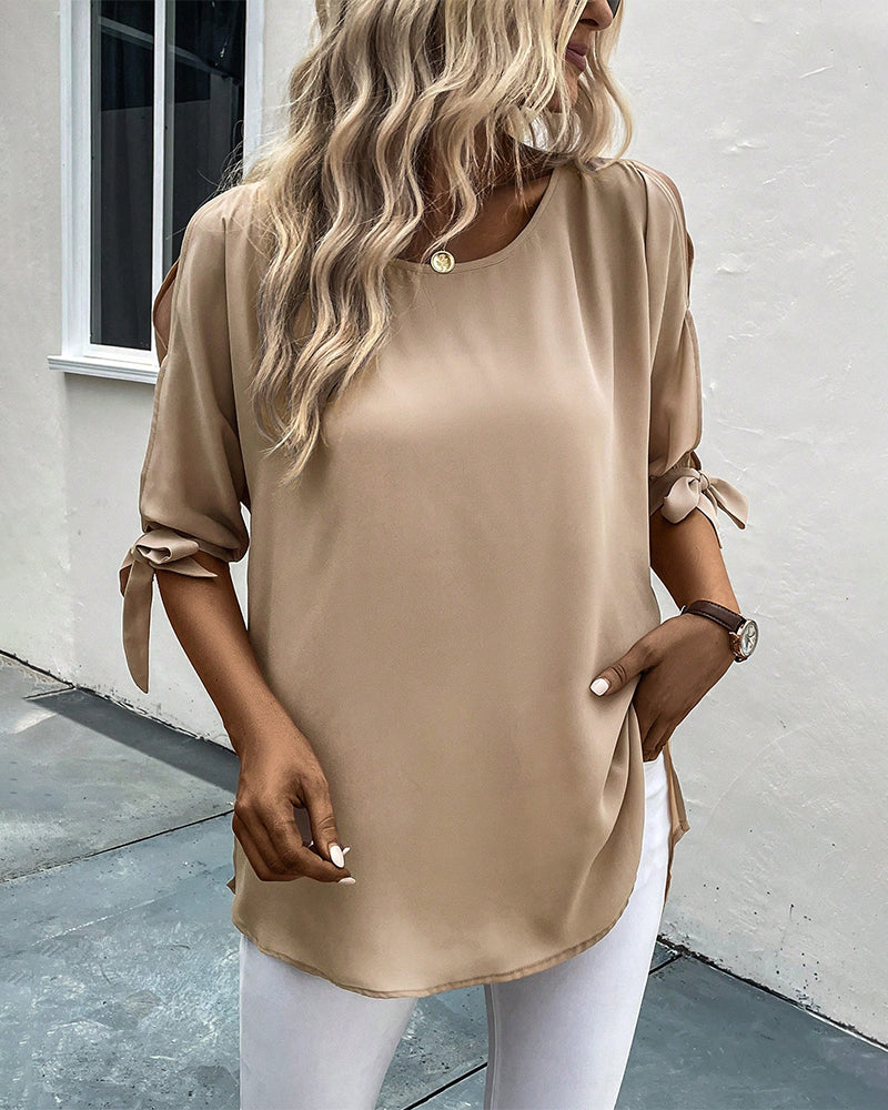 Lyra® | Blouse met open mouwen