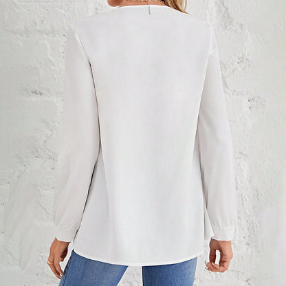 Nina® | Agnete katoenen blouse