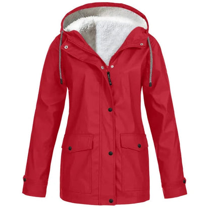 Cathleen® | Stijlvolle outdoorjas met capuchon