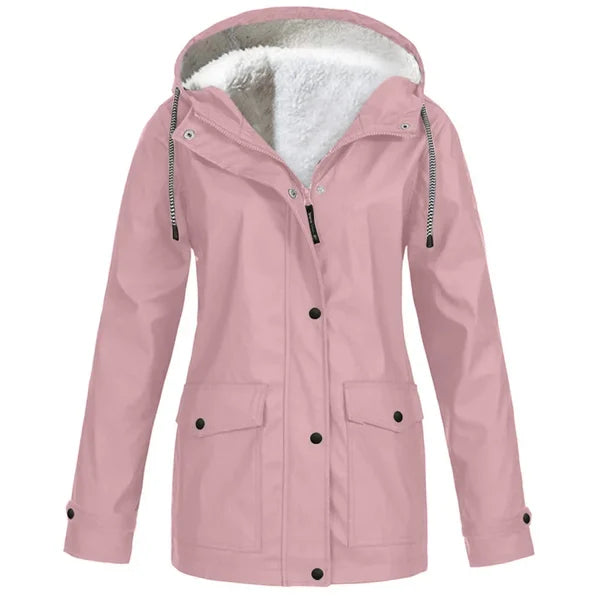 Cathleen® | Stijlvolle outdoorjas met capuchon