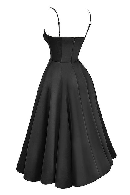 Lotharingen® | Strapless mouwloze maxi-jurk met V-hals en tutu