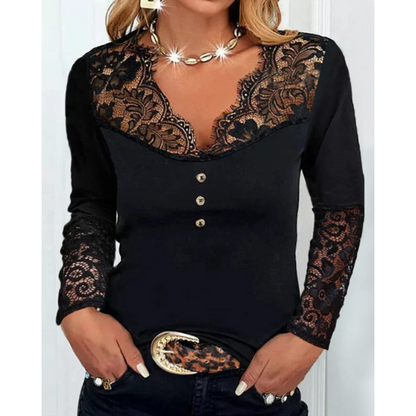 Toni® | Damesblouse met V-hals