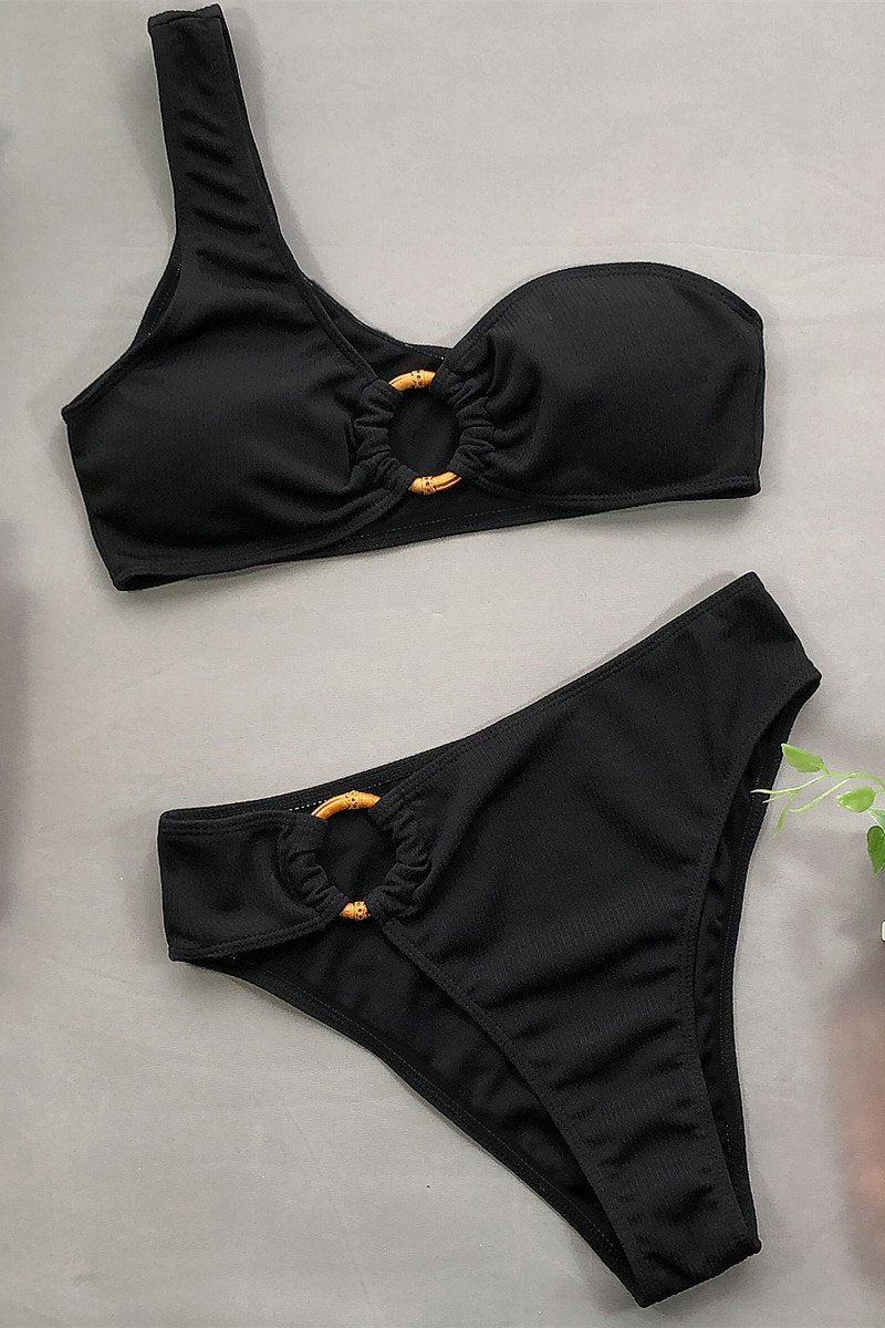 Alba® | Bikini met bandje en hoge taille