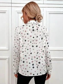 Saskia® | Blouse met paisleyprint