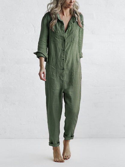 Gunilla® | Jumpsuit met lange mouwen, The Segoviana™