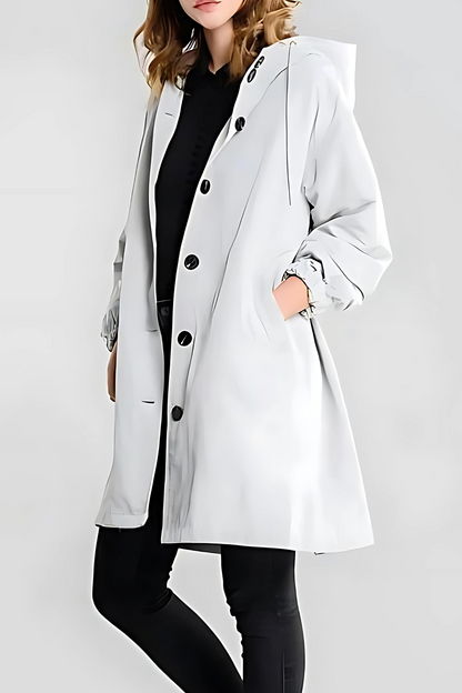 Dominga® | Stijlvolle en functionele regenjas-trenchcoat voor dames