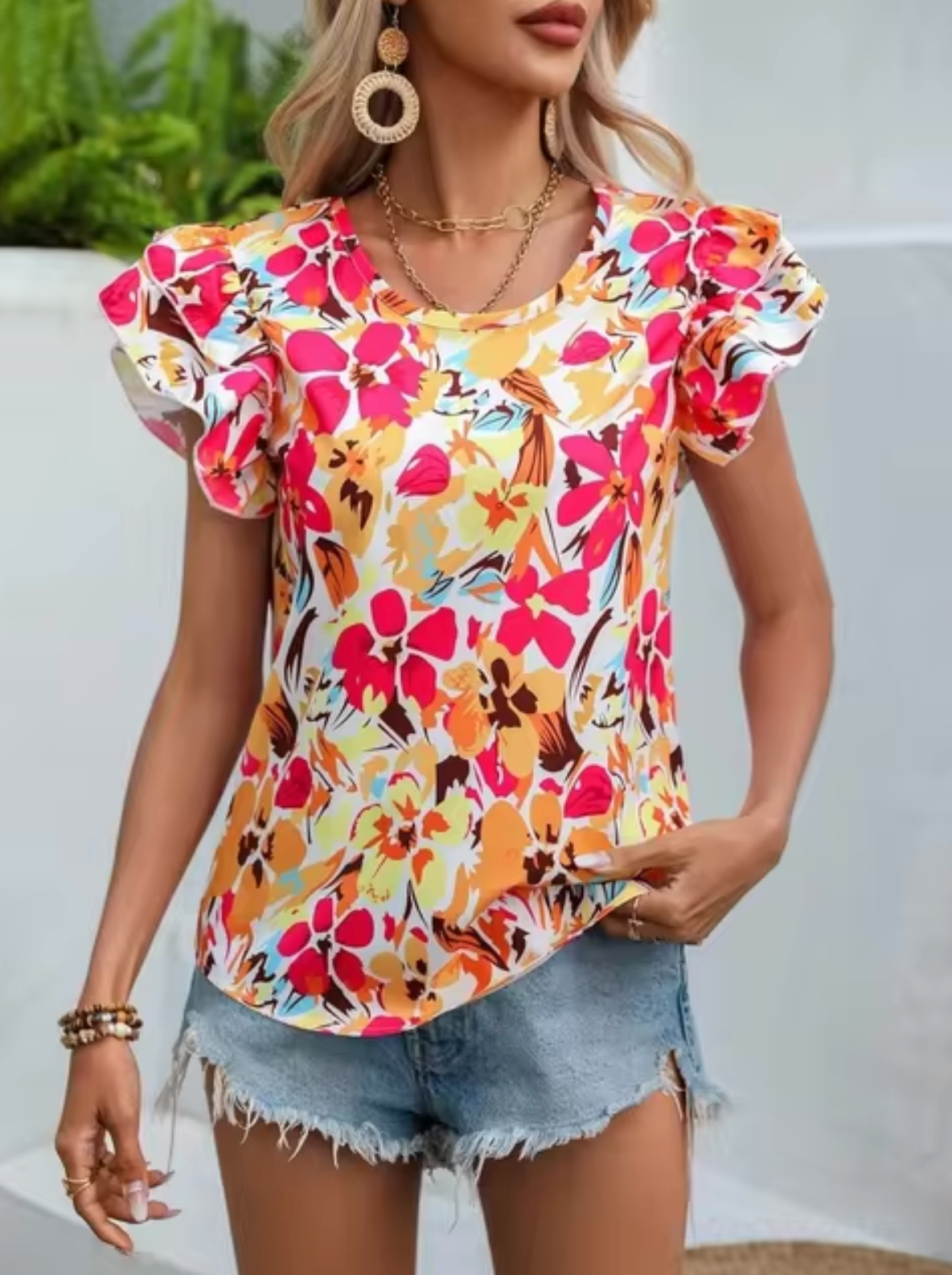 Eliana® | Zomerblouse met bloemenprint