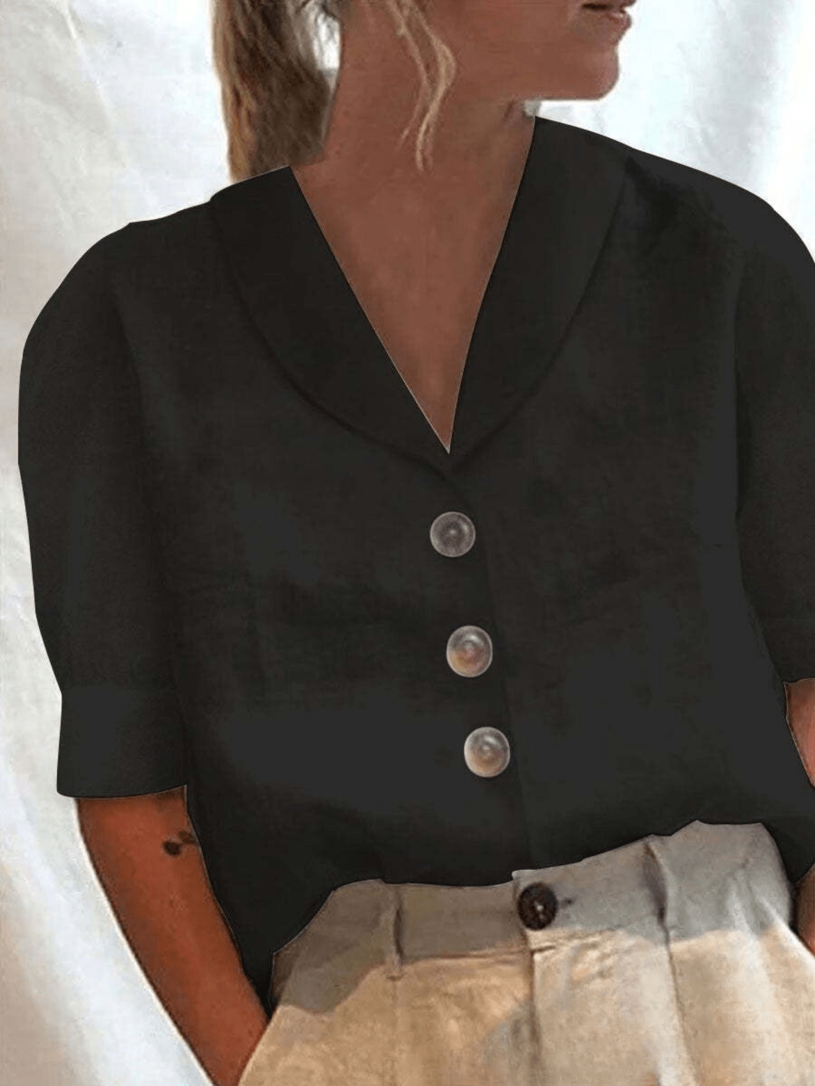 Wilg® | Modieuze blouse met kraag voor dames