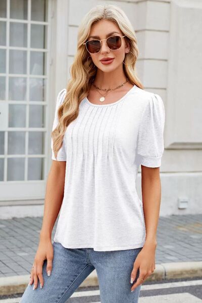 Isabel® | T-shirt met korte mouwen en ronde hals