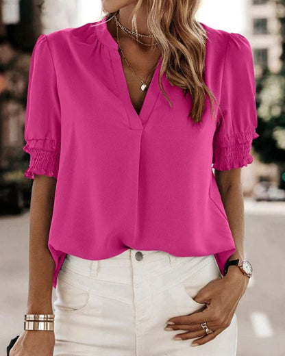 Paola® | Blouse met V-hals