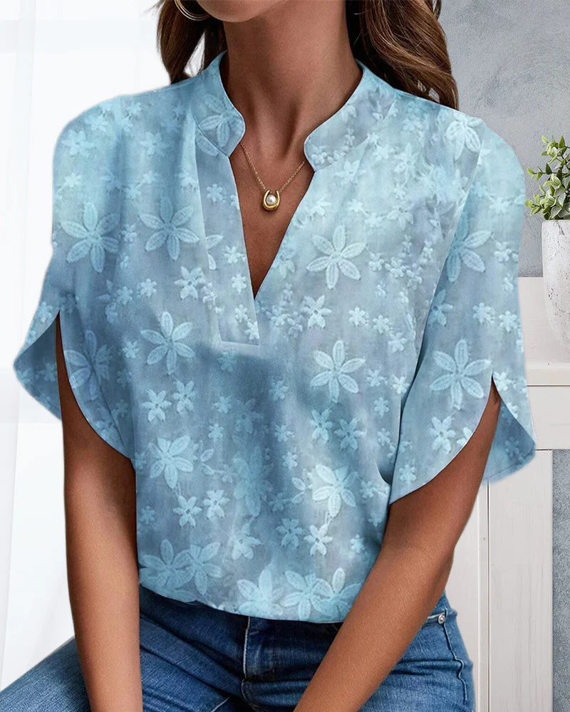 Karina® | Damesblouse met bloemenprint