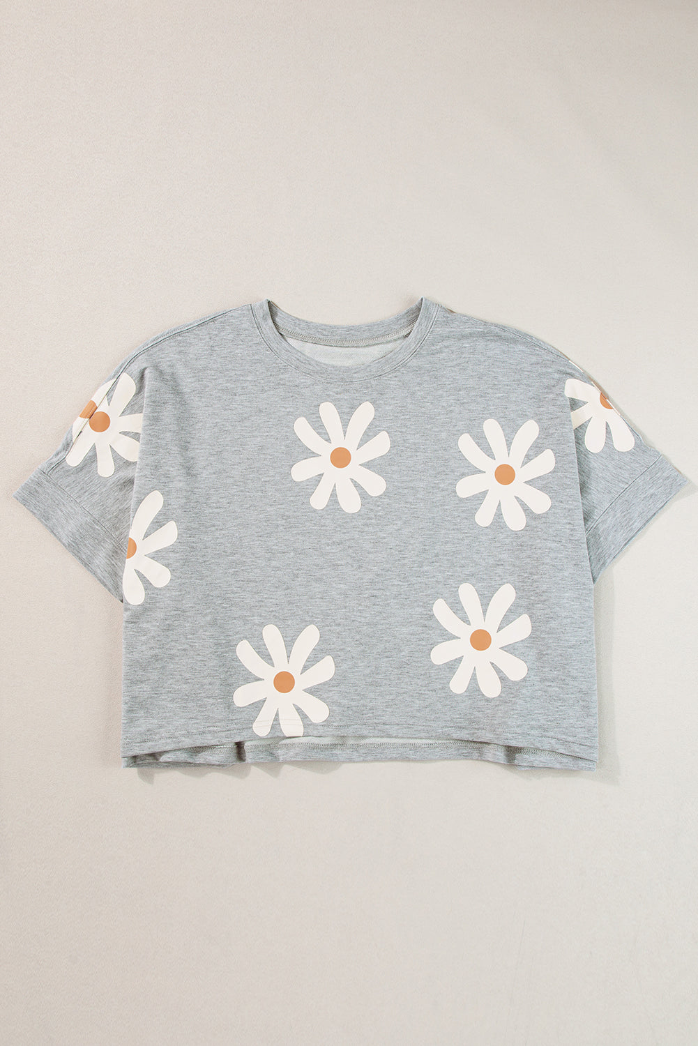 Juana® | Casual T-shirt met korte mouwen en bloemenprint voor dames