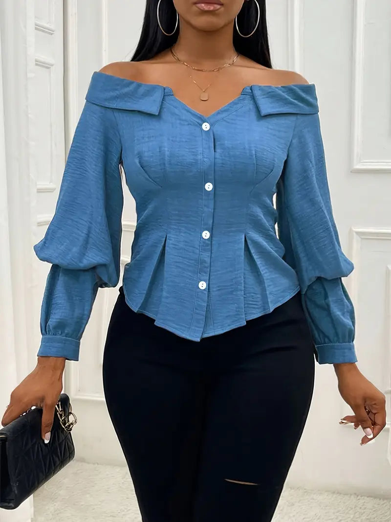 Dulce® | Elegante off-shoulder blouse