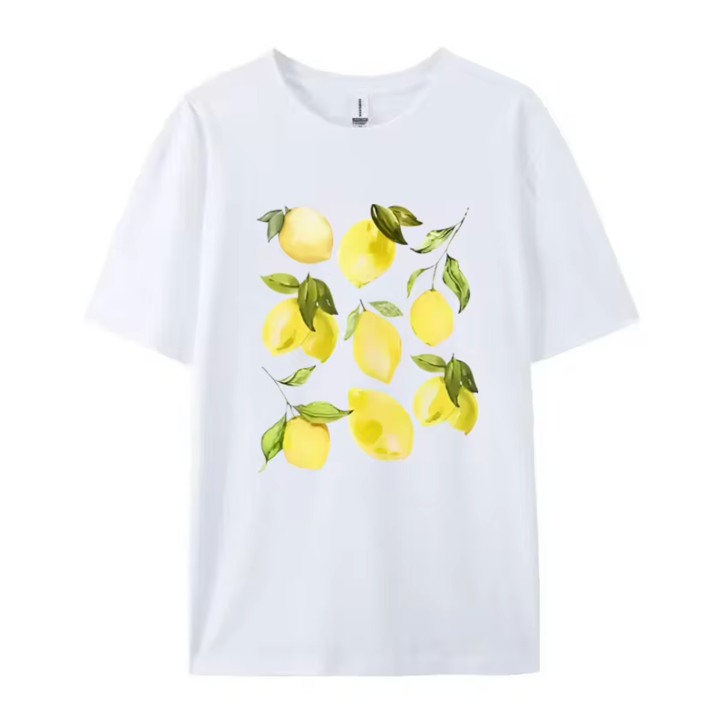 Marta® | T-shirt met citroenfruitprint