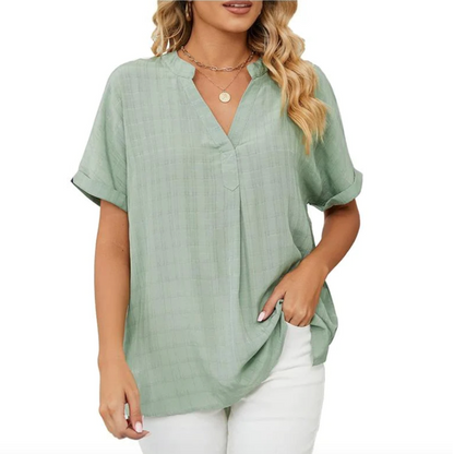 Lindsay® | Blouse met V-hals