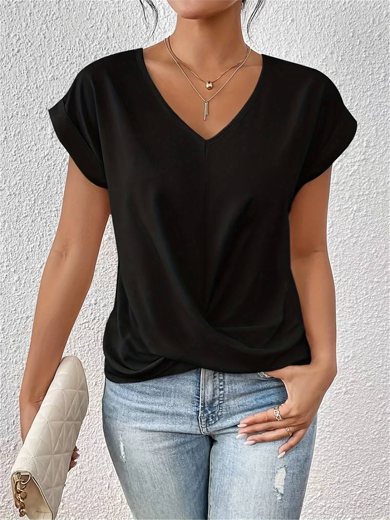 Leonor® | Elegant t-shirt met korte mouwen