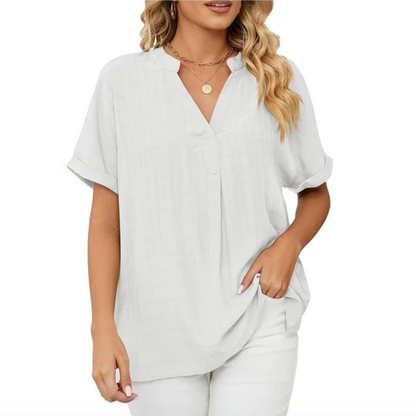 Lindsay® | Blouse met V-hals