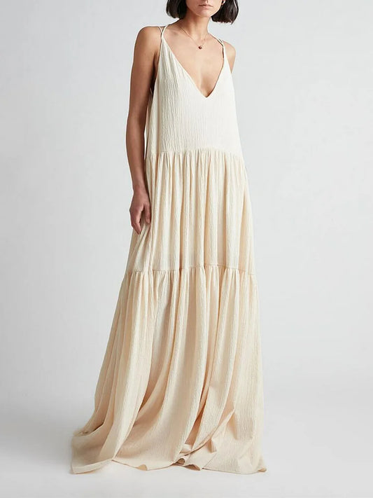 Nell® | Elegante maxi-jurk met V-hals