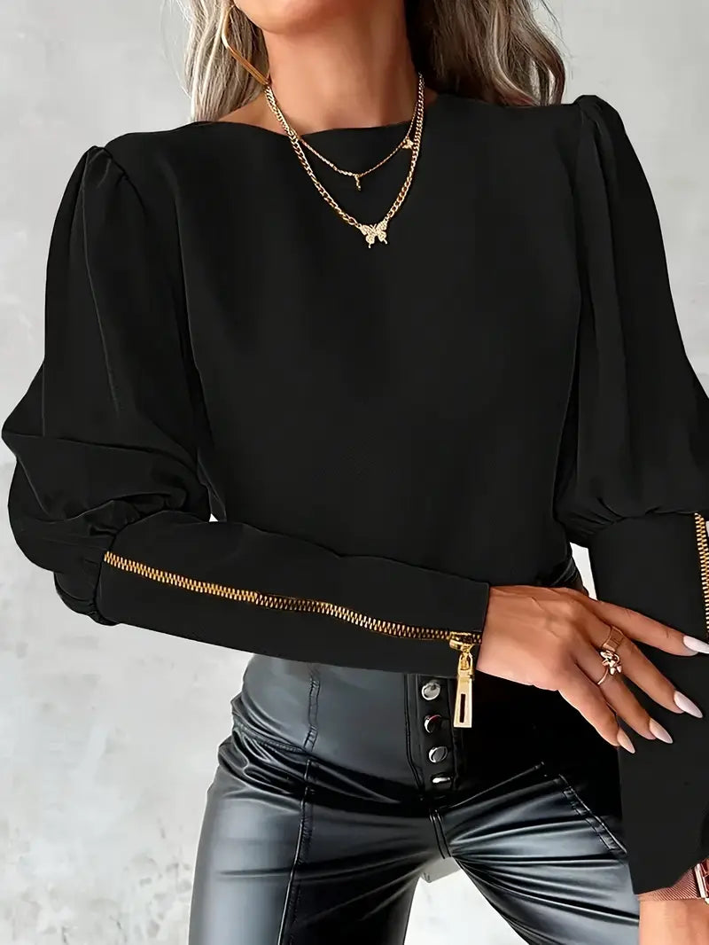 Diana® | Elegante blouse met pofmouwen