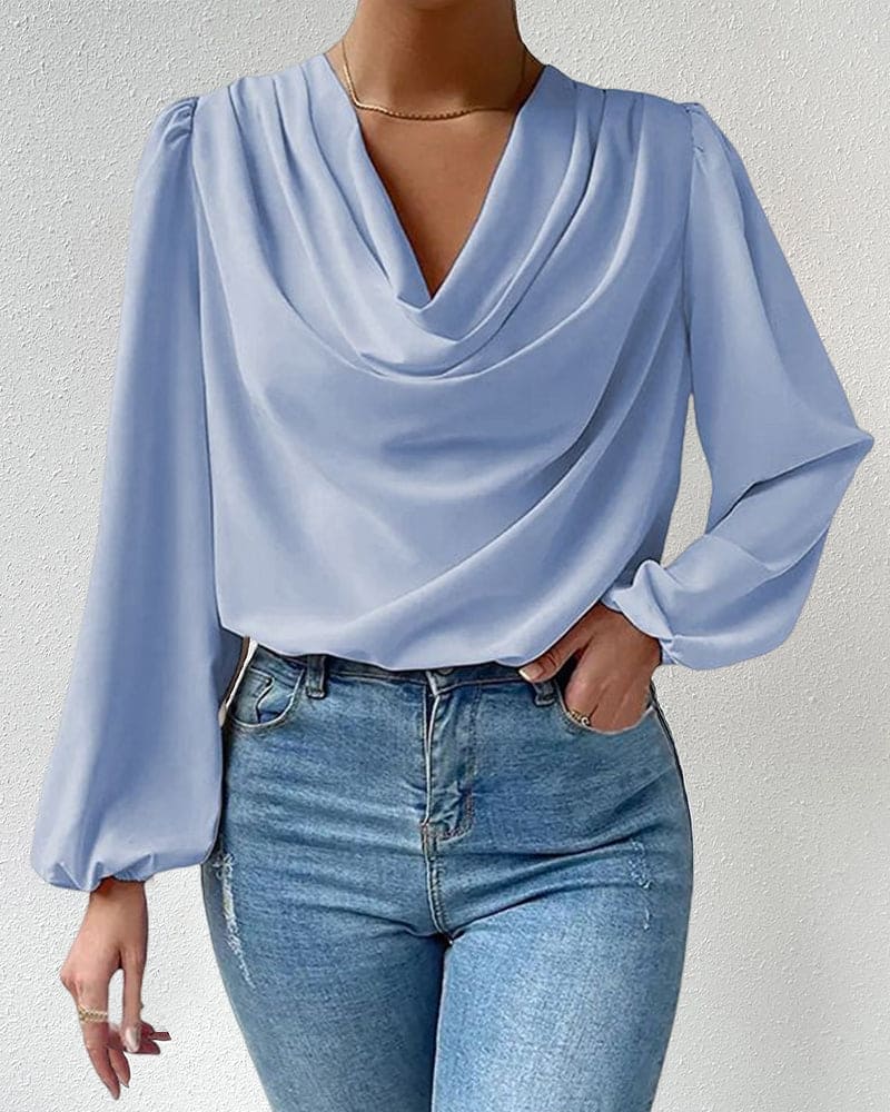 Cassandra® | Blouse met lange mouwen in een losse stijl