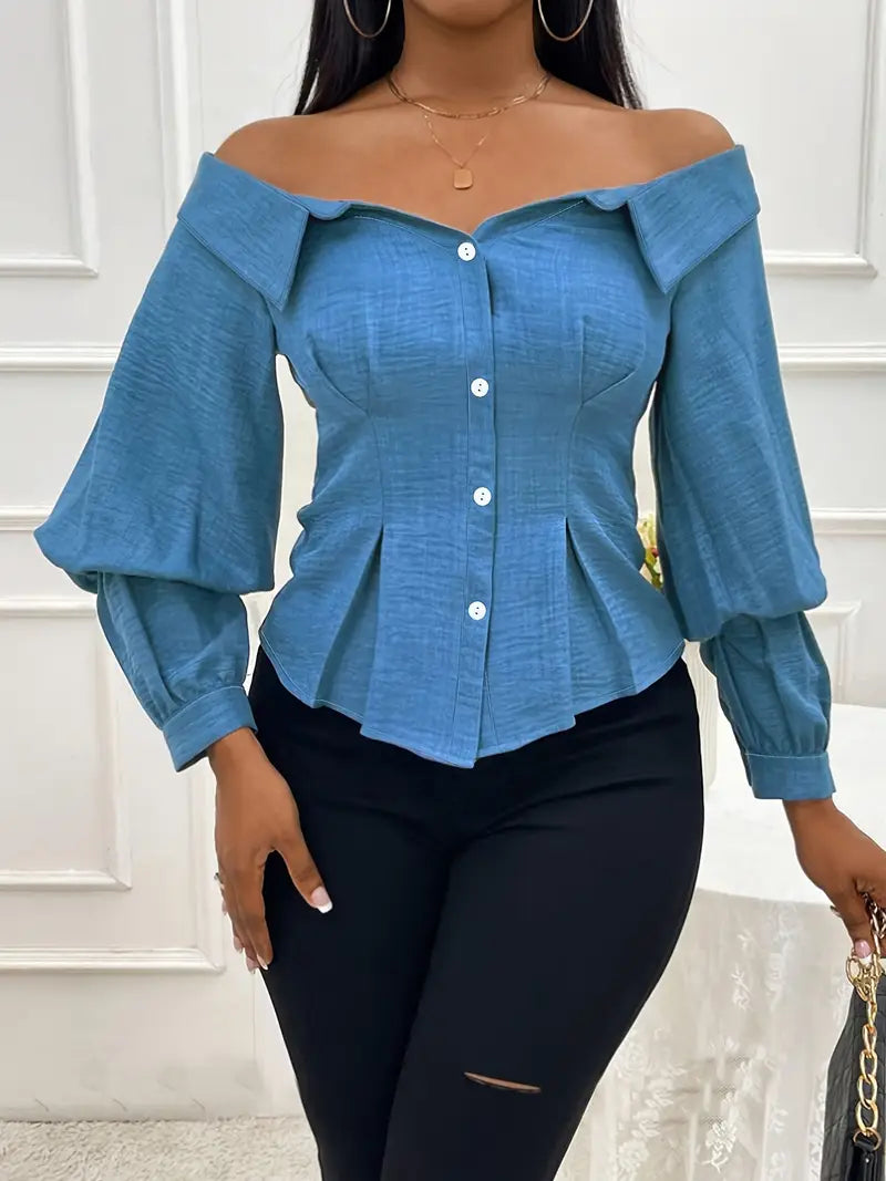 Dulce® | Elegante off-shoulder blouse