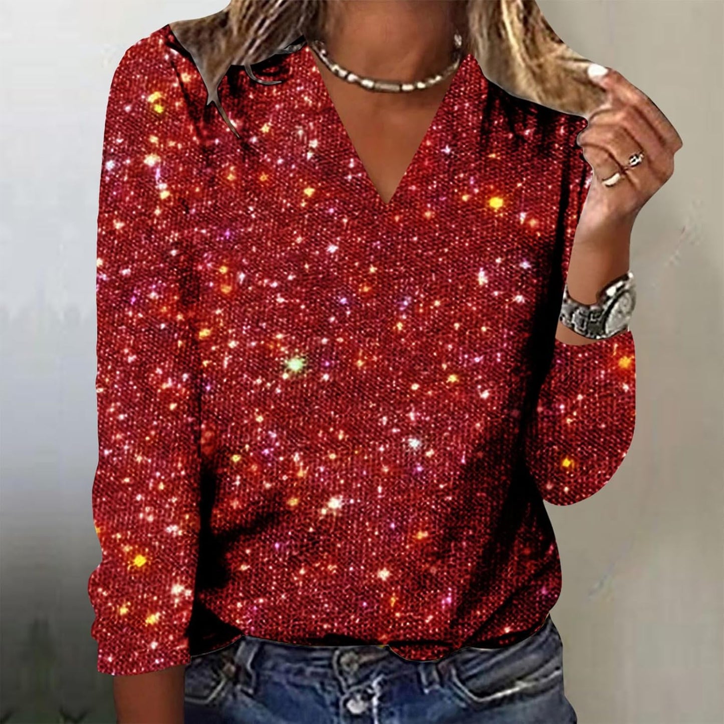 Lara® | Glitterblouse