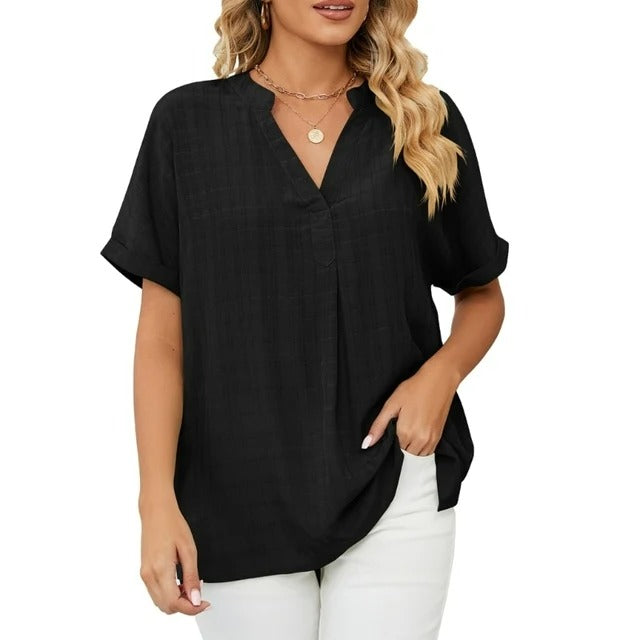 Lindsay® | Blouse met V-hals