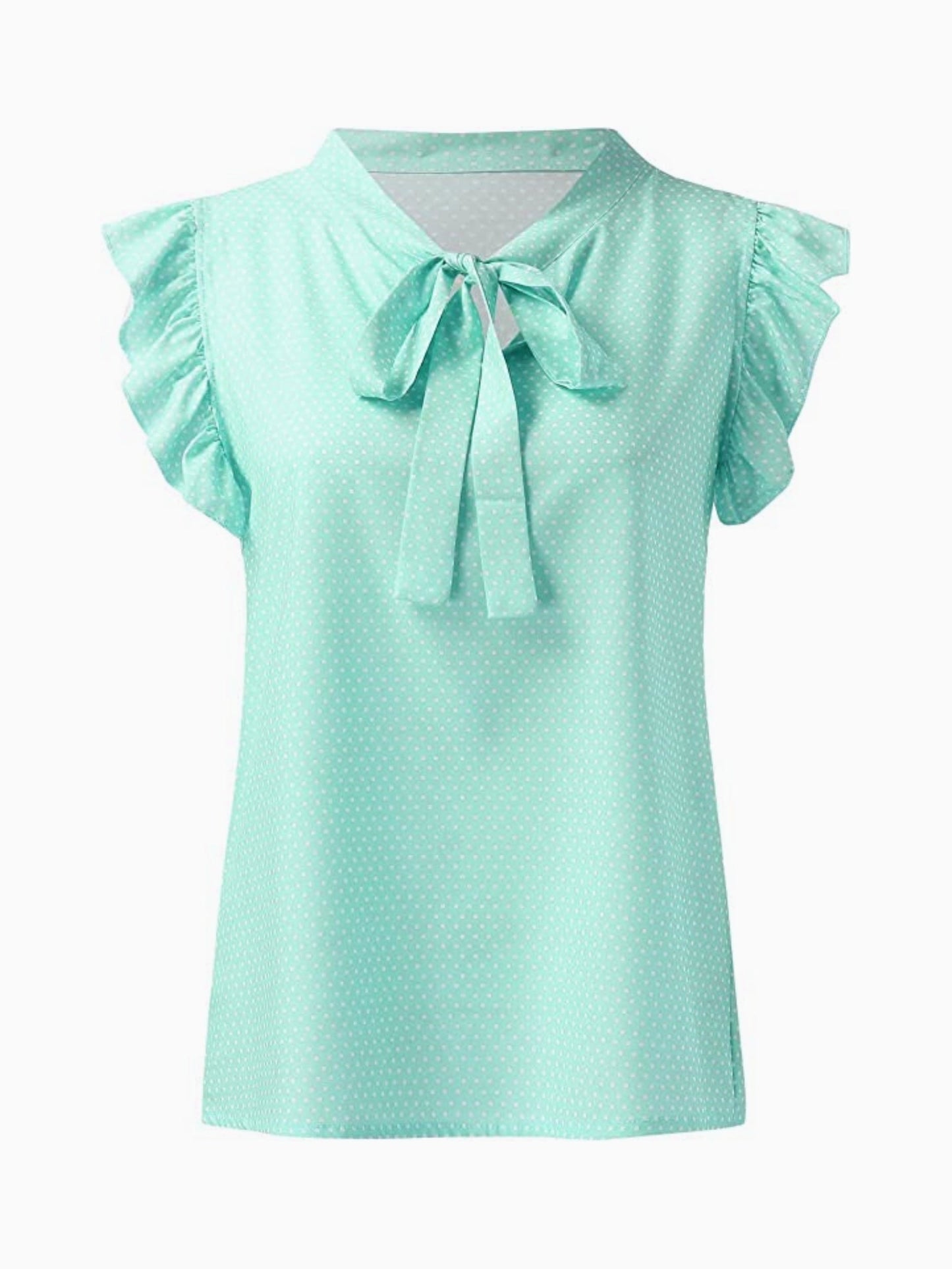 Eugenia® | Blouse met stippenstrik