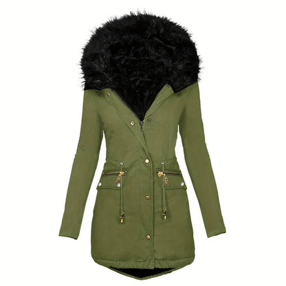 Elena® | Stijlvolle dames winterjas met capuchon