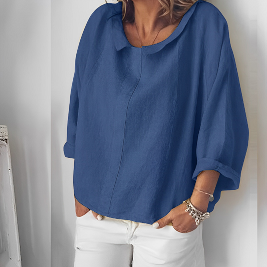 Seraphina® | Blouse met losse halslijn