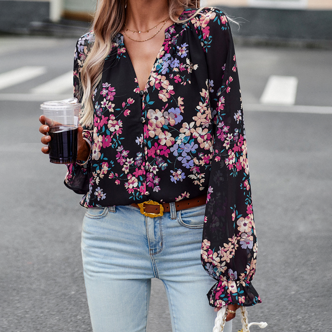 Amanda® | Elegante bloemenblouse voor een frisse look