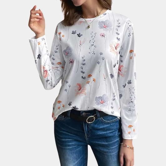 Grace® | Elegante bloemenblouse voor dames van Brynhild