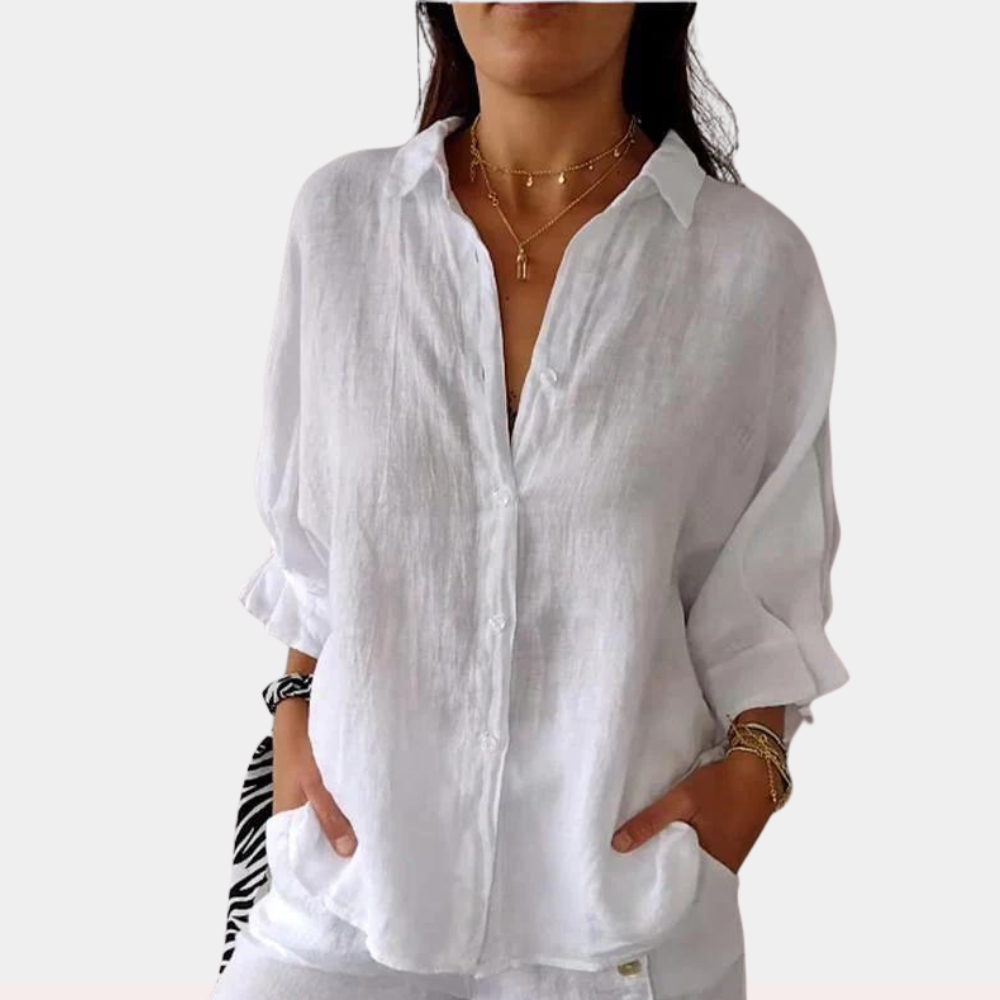 Lara® | Stijlvolle zomerblouse voor dames voor een casual look