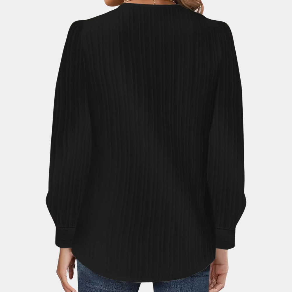 Ines® | Chique vrouwelijke blouse Leonie