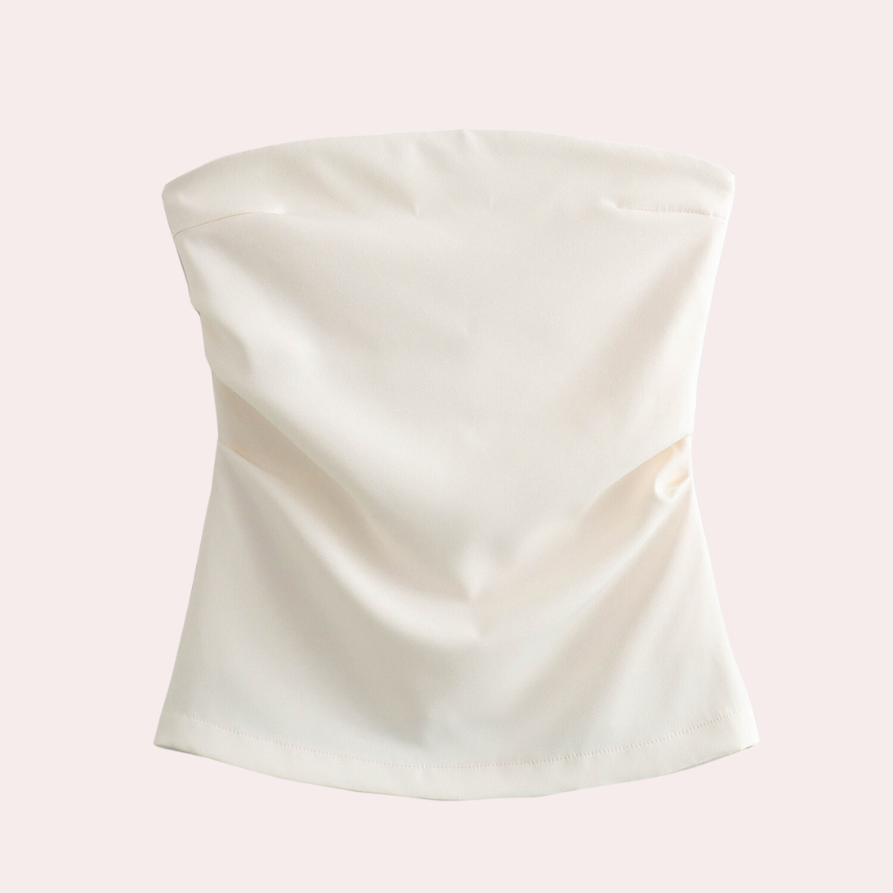 Nina® | Elegante strapless blouse voor dames