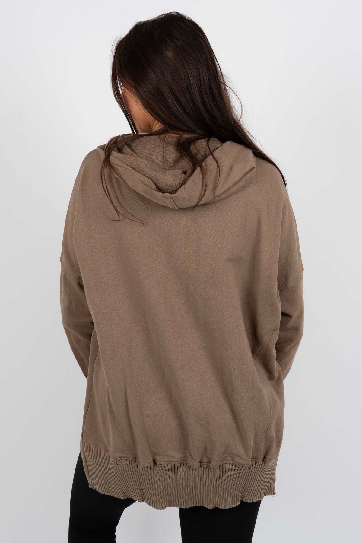 Maria José® | Sweatshirtblouse met V-hals en knopen