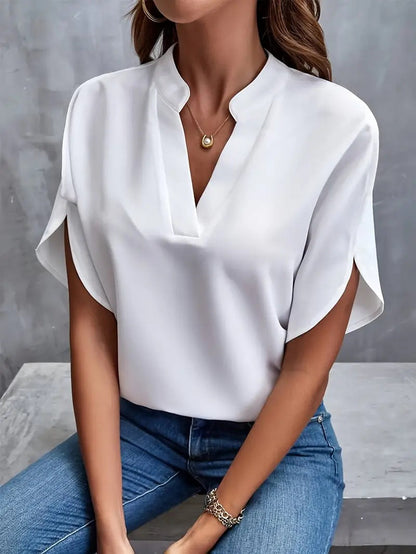 Eliana® | Elegante blouse met V-hals voor dames