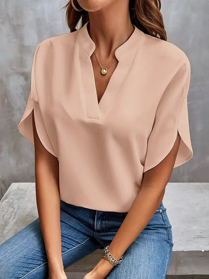 Eliana® | Elegante blouse met V-hals voor dames