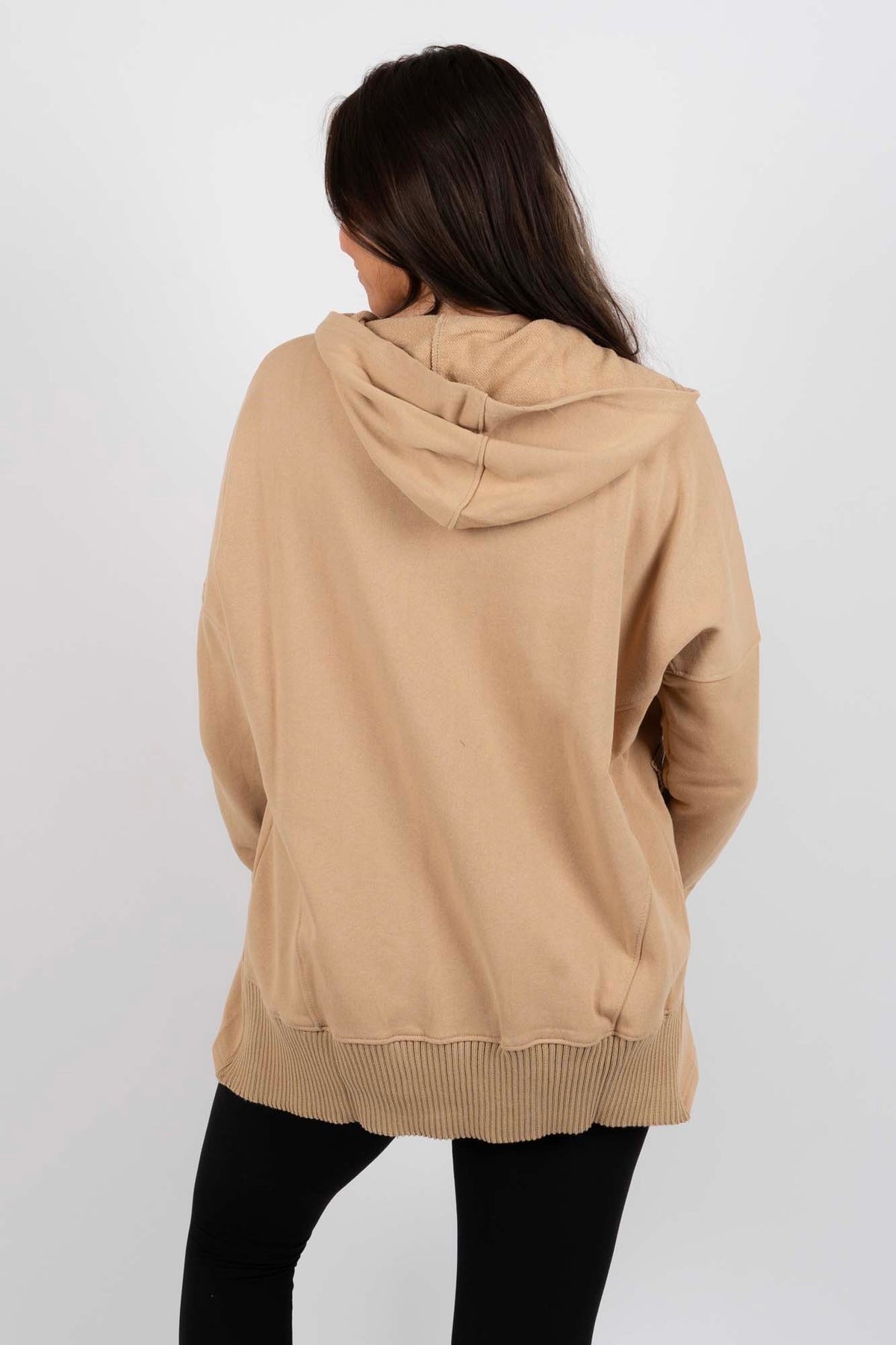 Maria José® | Sweatshirtblouse met V-hals en knopen