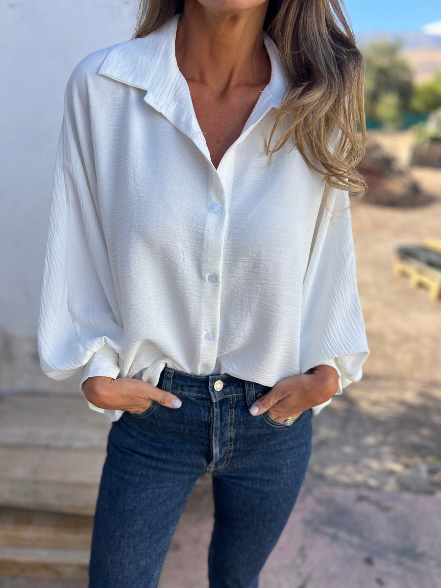 Benita® | Lange blouse met knopen