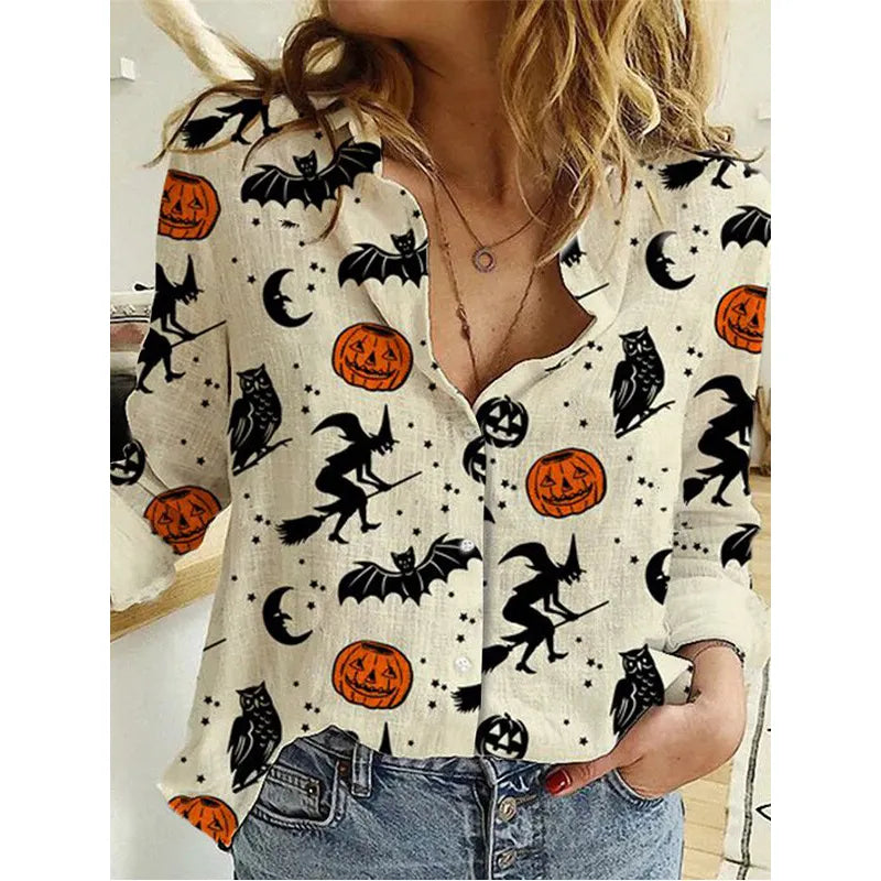 Jade® | Halloweenblouse voor dames