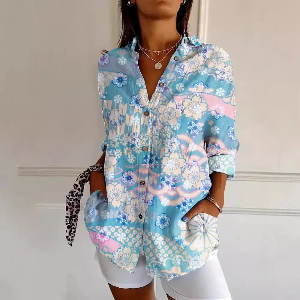 Adela® | Modieuze blouse met print