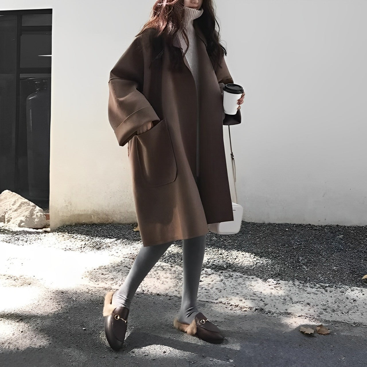 Clara® | Halflange oversized jas