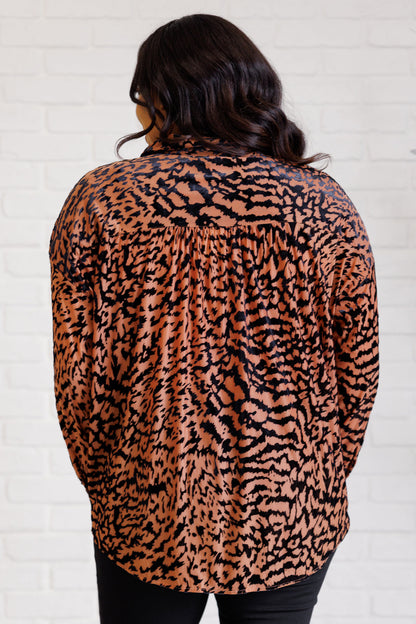 Bianca® | So Fierce blouse met dierenprint