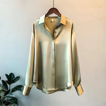 Ana Maria® | Metallic blouse