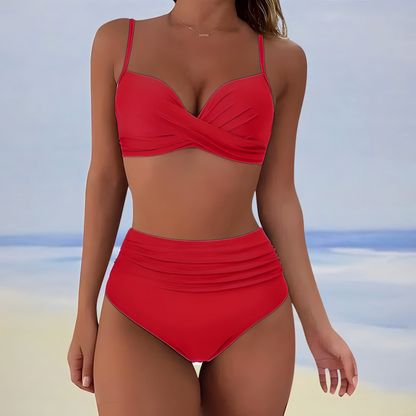 Verna® | Elegante bikini met hoge taille