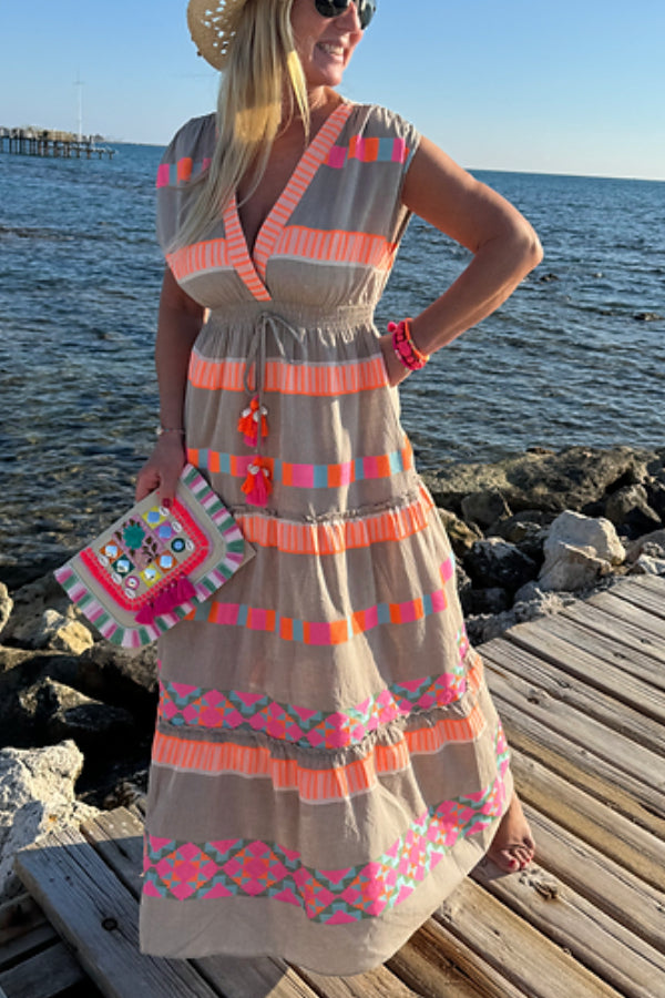 Carina® | Boho maxi-jurk