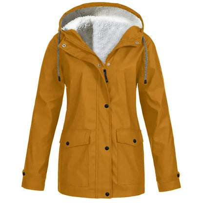 Cathleen® | Stijlvolle outdoorjas met capuchon