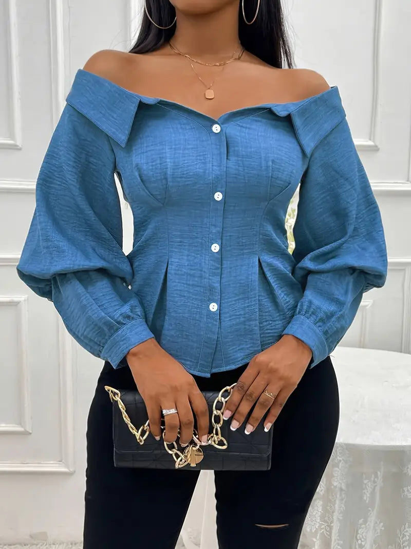 Dulce® | Elegante off-shoulder blouse