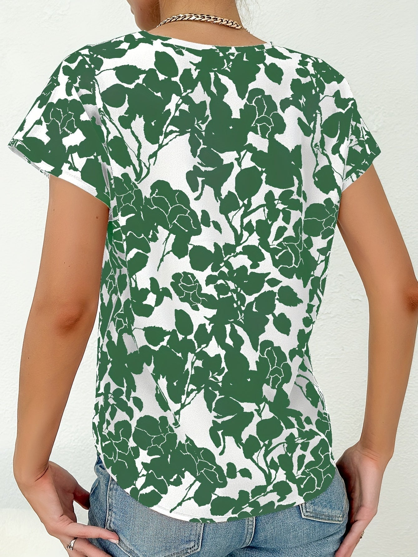 Mirjam® | Damesblouse met bloemenprint en V-hals